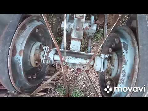 Видео: Самодельные ленточные грабли на т 40.