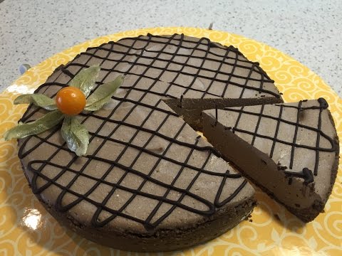 Видео: Диетический шоколадный чизкейк из ряженки (с выпечкой).