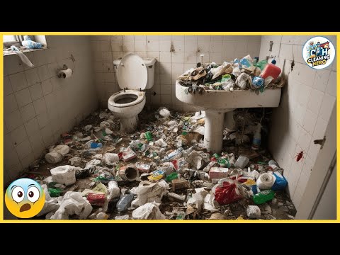 Видео: OMG 😱 Хаос и Гниение 🤮 Ужасные Привычки Жизни Мужчины: Полно Мусора и Бутылок