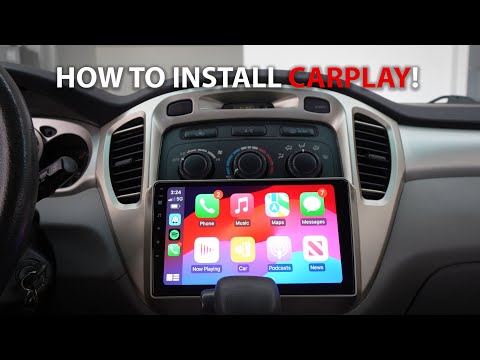 Видео: Carplay в Toyota Highlander 2000-2006 | Полная установка для новичков