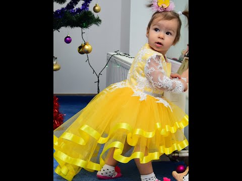 Видео: магазин с детскими платьями, мой магазин, обзор платья