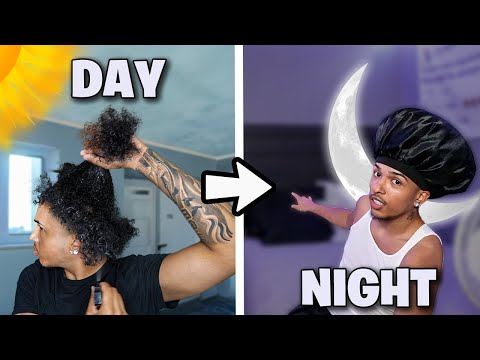 Видео: Еженедельный уход за вьющимися волосами днем ​​и ночью