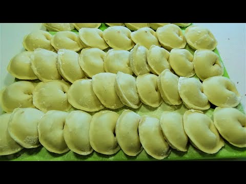 Видео: Пельмени сочные домашние и очень вкусные Рецепт приготовления