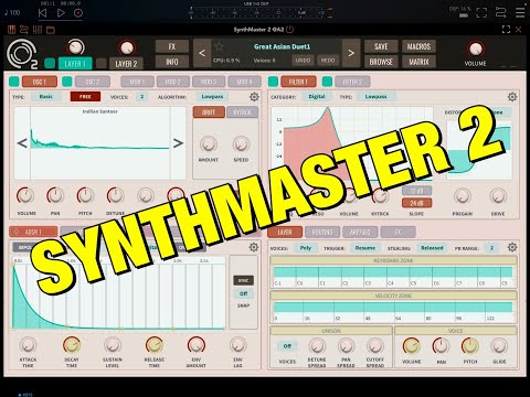 Видео: SynthMaster 2 — БЕСПЛАТНО с 9 по 16 ноября 2025 г. — и бонус в размере 15 долларов США для сущест...