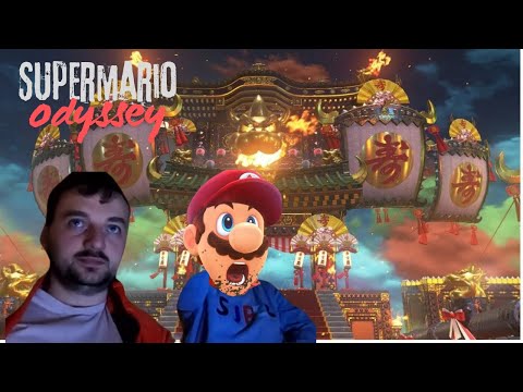 Видео: Ничего не помешало ему отшлёпать зайцев | SuperMario Odyssey | Саша и Сирожа