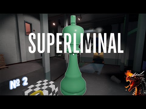 Видео: Прохождение игры Superliminal | Стартуем на луну №2