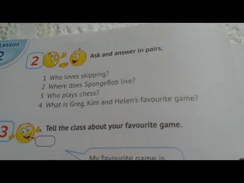 Видео: Англійська. 4 клас. Карпюк. с14, в2