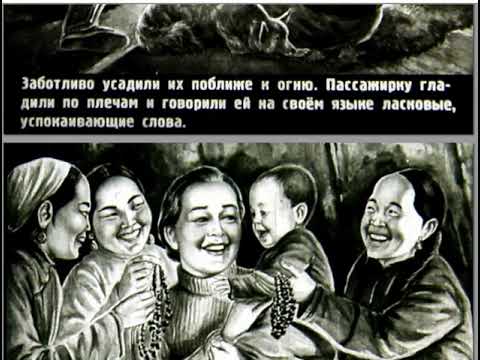 Видео: Диафильм 1952 года "В тайге"