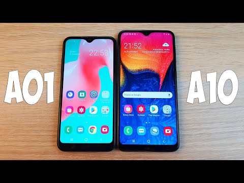 Видео: SAMSUNG GALAXY A01 VS GALAXY A10 - ЧТО ВЫБРАТЬ? ПОЛНОЕ СРАВНЕНИЕ!