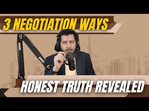 Видео: Три способа вести переговоры о недвижимости в Дубае (не только по цене)