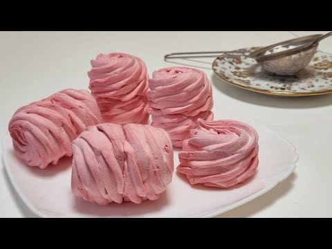 Видео: Простой рецепт заварного зефира. 100 % удачный результат/Custard marshmallow