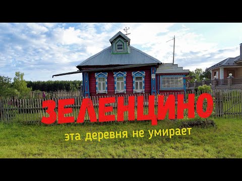 Видео: Зеленцино. Деревня, которая не умирает. Современная деревня, как тут живут. ПО ОДНОМУ МЕСТУ.