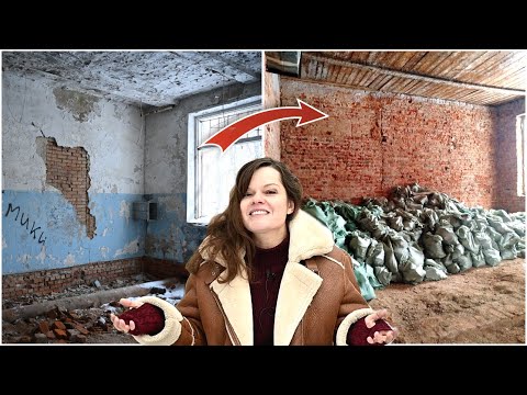 Видео: Дом 1911 года: выгребли 2000 мешков мусора! / Расчищаем дом