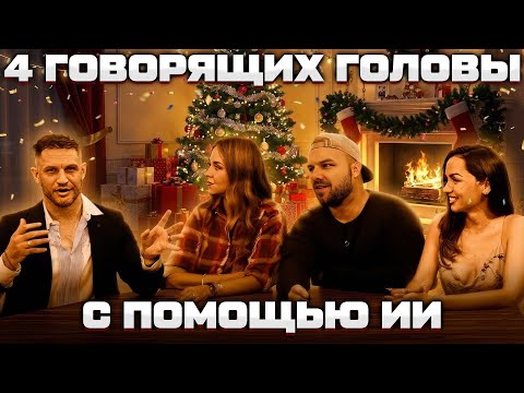 Видео: Обзор AnyTalker новая ИИ-модель для создания говорящих голов (до 4 персонажей)