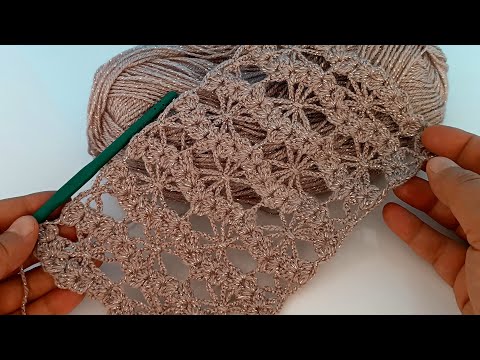 Видео: Мой любимый! Летний узор крючком. Как вязать крючком для начинающих.