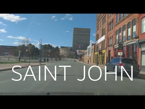 Видео: 110. Saint John. Промышленный, красивый город, в Нью Браунсвике.