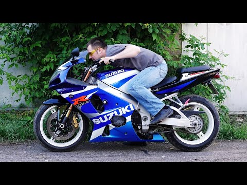 Видео: Поменял ашан байк на литровый спортбайк Suzuki GSX R-1000 упал...