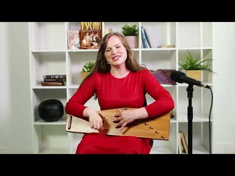 Видео: Гусли | Мир Гуслей. Урок 5: "Разбор позиции Gm Am при игре на 9-струнных гуслях".