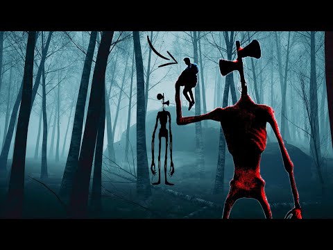 Видео: Сиреноголовый схватил меня - трубоголовый - Siren Head