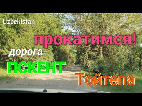 Видео: Uzbekistan Едем! Дорога ПСКЕНТ-ТОЙТЕПА