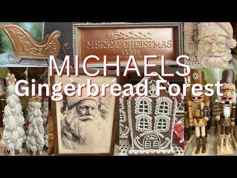 Видео: Коллекция пряничного леса Michaels | Рождество 2025