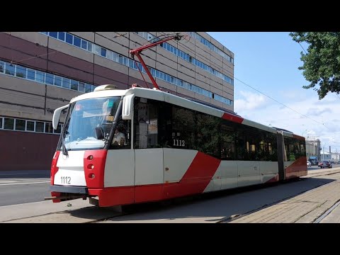 Видео: Трамваи ЛВС-86 и ЛВС-2005 Касимовский мост