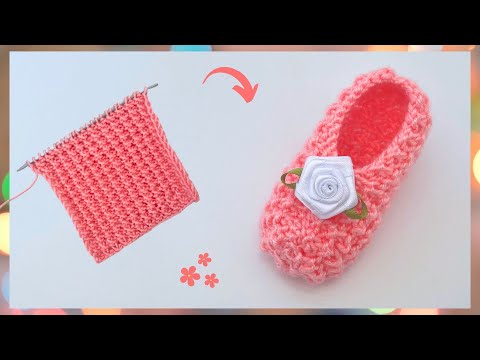 Видео: ОЧЕНЬ ПРОСТОЕ ВЯЗАНИЕ ОБУВИ ДЛЯ НАЧИНАЮЩИХ