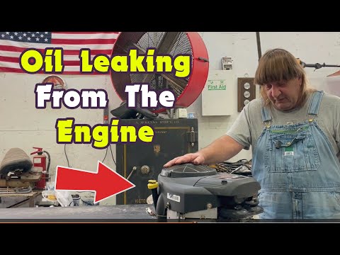 Видео: ЛЕГКОЕ УСТРАНЕНИЕ УТЕЧКИ МАСЛА ИЗ ДВИГАТЕЛЯ (Briggs & Stratton 26 л.с., 44 куб. дюйма)
