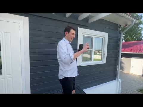 Видео: Деревянный дом в деревне памяти 13 борцов, еще в продаже