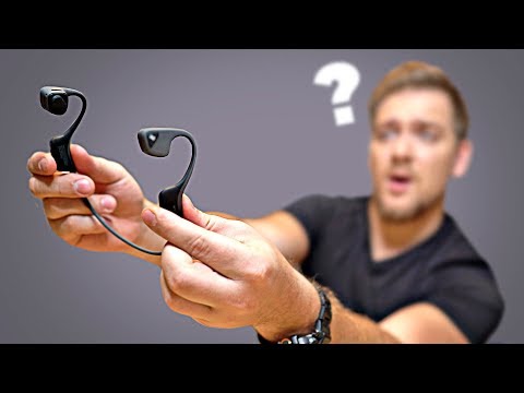 Видео: Как работают эти наушники с костной проводимостью??? Aftershokz