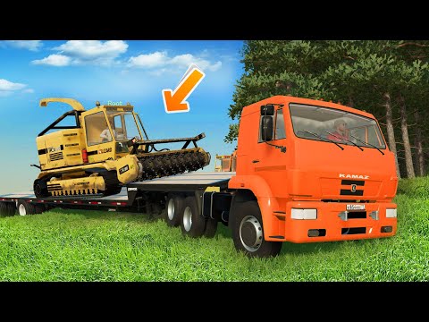 Видео: СРУБИЛИ ВСЕ ДЕРЕВЬЯ В ДЕРЕВНЕ - МЫ БОГАТЫ? - Farming Simulator 22 по сети