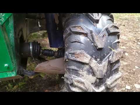Видео: Первые недочёты квадроцикла с двигателем лифан 17 л.с
