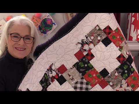 Видео: Стегание от края до края без использования длинной руки