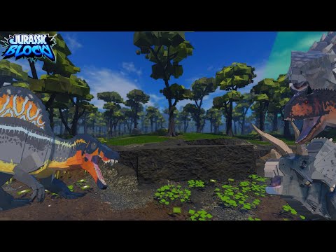 Видео: Уничтожил весь сервер в Jurassic Blocky! (Уничтожили меня)