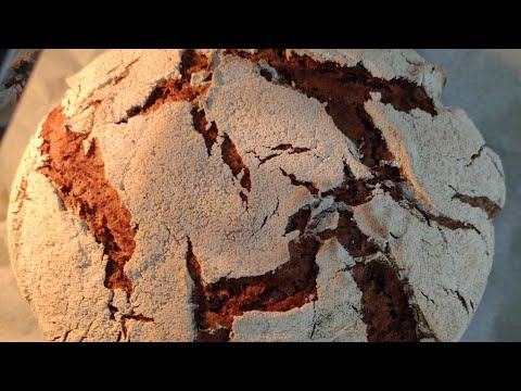 Видео: ЖИТНІЙ СМОРОДИНОВИЙ ХЛІБ НА ЗАКВАСЦІ ЛЕВІТО