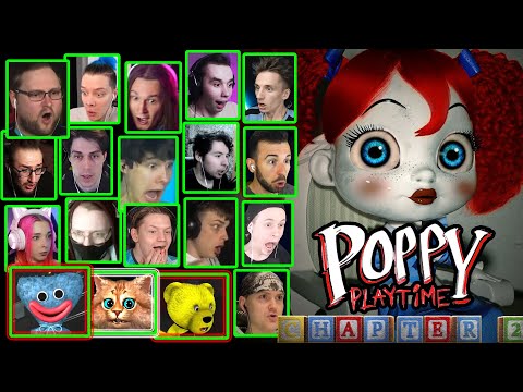 Видео: Реакция Летсплейщиков на Появление Поппи ► Poppy Playtime Chapter 2