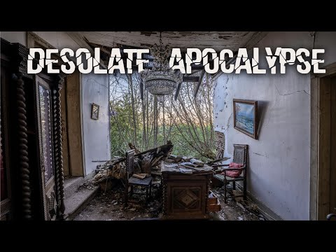 Видео: Апокалиптическое зрелище! - Разрушающийся заброшенный дом врача в Португалии