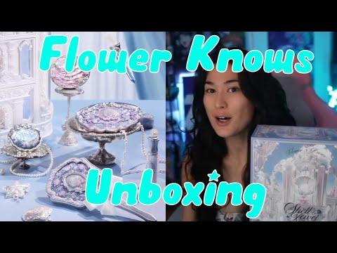 Видео: Распаковка коллекции драгоценностей Flower Knows Shell 🌊💎🧜‍♀️