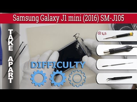 Видео: Как разобрать 📱 Samsung Galaxy J1 mini (2016) SM-J105