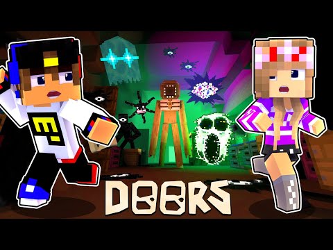 Видео: МОД НА СТРАШНУЮ КАРТУ DOORS в МАЙНКРАФТ ! ДЕВУШКА НУБ И ПРО ВИДЕО ТРОЛЛИНГ MINECRAFT FNAF