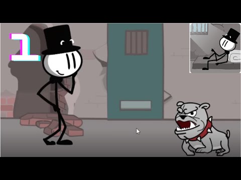Видео: Prison Escape: Stickman Adventure Прохождение Уровни 1 - 10