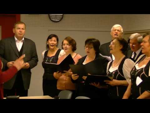 Видео: Немецкий хор зажигает Hopsapolka