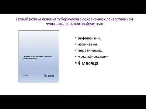 Видео: Профилактика и лечение туберкулеза у больных ВИЧ-инфекцией