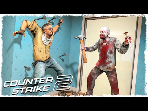 Видео: ЗАСТРЯЛ В ШКАФУ, А ТАМ МАНЬЯК... УГАР В CS2!!!