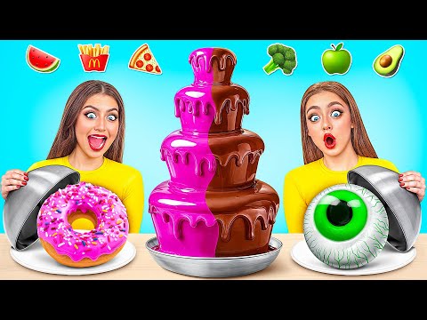 Видео: Шоколадный Фонтан Челлендж | Смешные Ситуации c Bubba DO Challenge