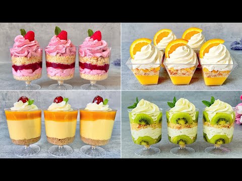 Видео: 4 лучших рецепта фруктовых десертов БЕЗ ВЫПЕЧКИ. Простые и вкусные идеи десертов за 5 минут