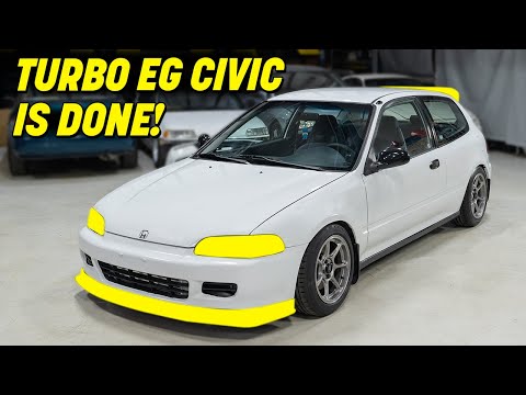 Видео: Турбонаддув Honda Civic EG — OEM+ внешний вид преображения | PT6