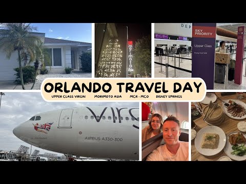 Видео: День путешествия в ОРЛАНДО, ФЛОРИДА! Virgin Atlantic высшего класса + Disney Springs + День рожде...