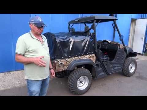 Видео: Квадроцикл Stels UTV 700 H - помощник по хозяйству !!