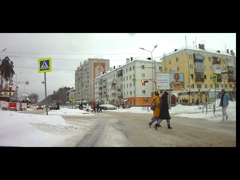 Видео: 2 января 2023 едем по м/р Закамск г. Перми